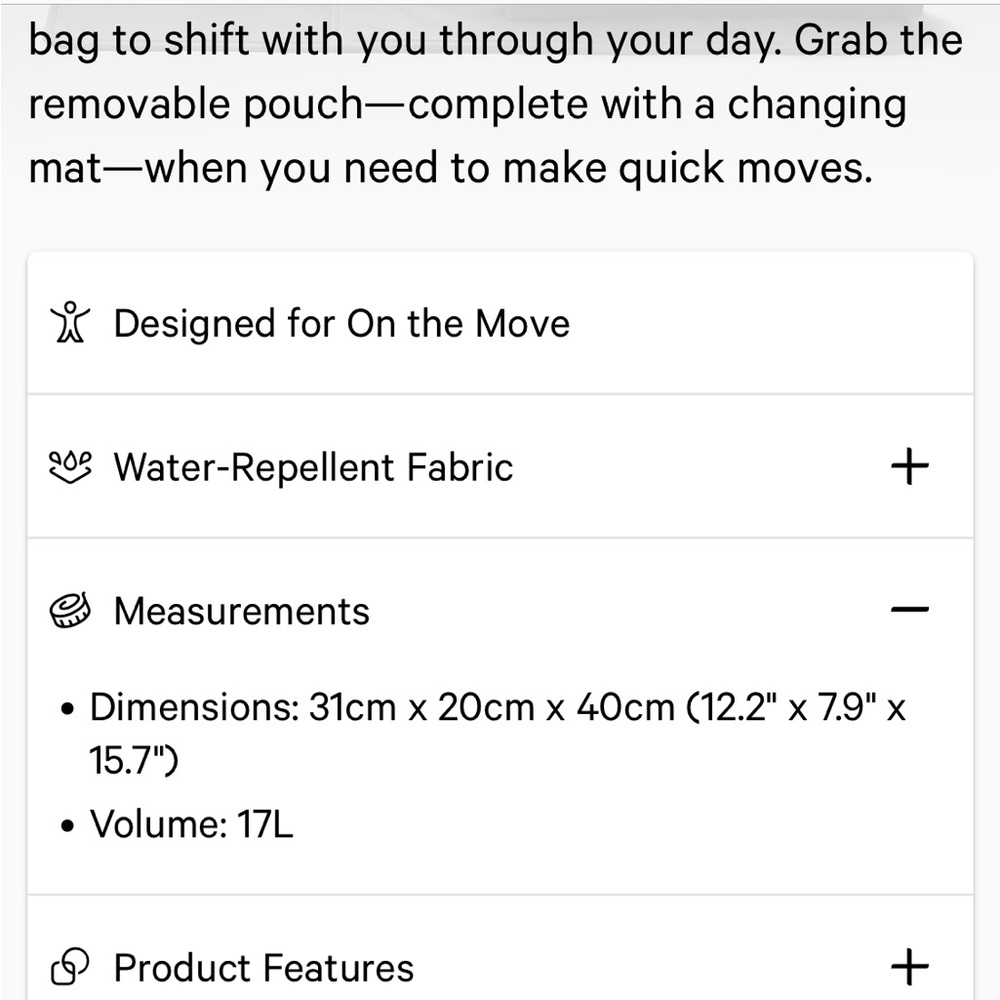 LULULEMON NEW PARENT BACKPACK - Picture 15 of 17